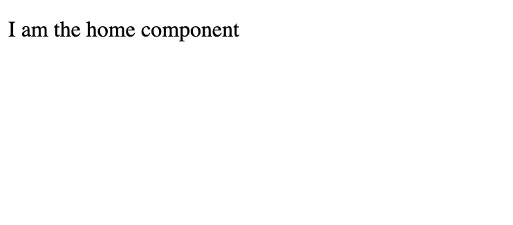 Home component